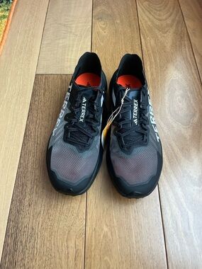 NWOB Adidas Terrex Agravic Speed Trail Men's Running Shoes Sz 9 Black